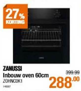 Cevo Zanussi Inbouw Oven 60cm aanbieding