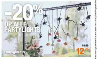 Cevo -20% Op Alle Partylights aanbieding