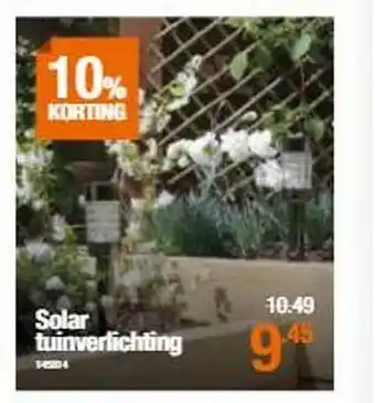 Solar Tuinverlichting 10% Korting