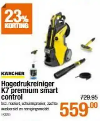 Cevo Karcher Hogedrukreiniger K7 Premium Smart Control aanbieding