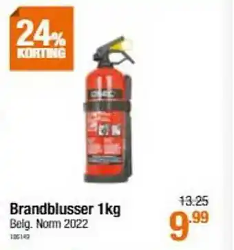Brandblusser 1kg 24% Korting