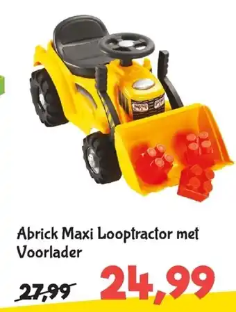 Abrick Maxi Looptractor met Voorlader