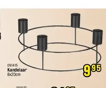 Happyland Kandelaar 8x20cm aanbieding