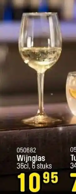 Wijnglas 36cl, 6stuks