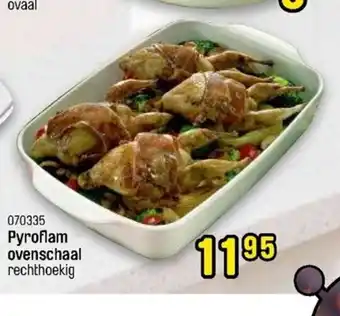Happyland Pyroflam ovenschaal rechthoekig aanbieding