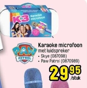 Happyland Karaoke microfoon aanbieding