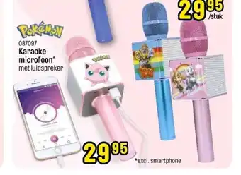 Pokemon karaoke microfoon