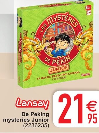 Cora Lansay De peking mysteries Junior aanbieding