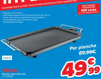 Carrefour Nova Plancha Table Chef XXL Ref: 6480865 aanbieding