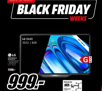 MediaMarkt LG OLED55B26LA 4K OLED TV Nr. 2012273 aanbieding