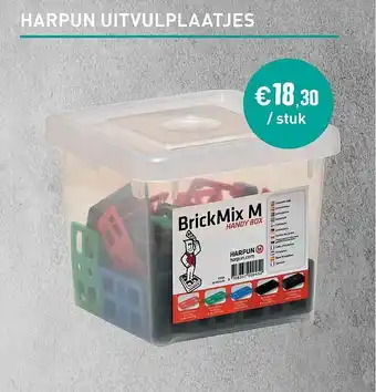 Harpun Uitvulplaatjes