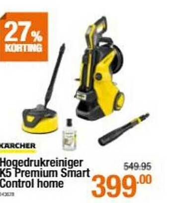 Cevo Karcher Hogedrukreiniger K5 Premium Smart Control Home aanbieding