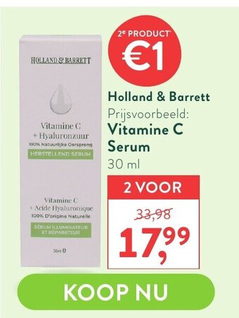 Holland & Barrett Vitamine C Serum 30ml
