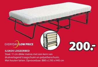 Jysk Ilskov Logeerbed B80 x L193 x H45 cm aanbieding