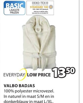Jysk Valbo Badjas aanbieding