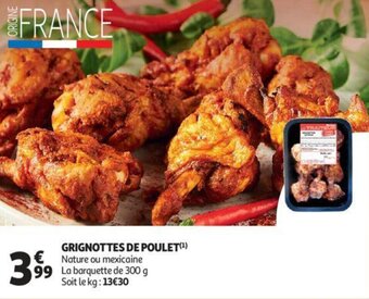 Auchan Grignottes De Poulet aanbieding