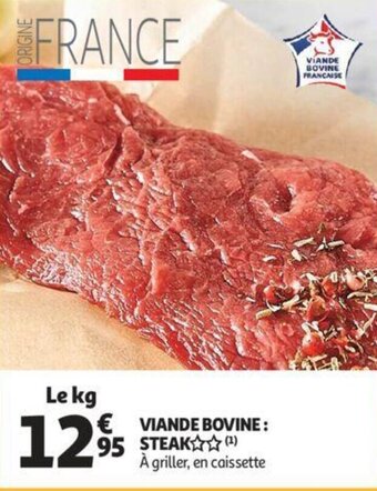 Auchan Viande Bovine: Steak aanbieding