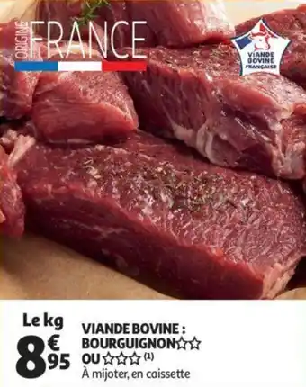 Auchan Viande Bovine: Bourguignon Ou aanbieding