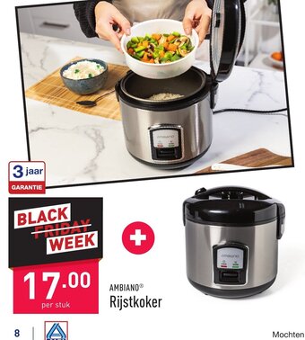 ALDI Ambiano Rijstkoker aanbieding