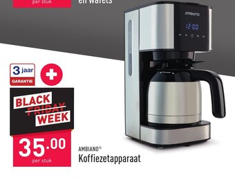 ALDI Ambiano Koffiezetapparaat aanbieding