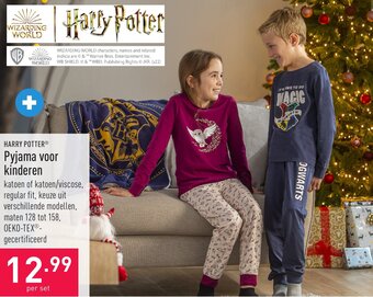 ALDI Harry Potter Pyjama voor Kinderen aanbieding