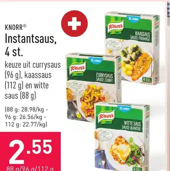 ALDI Knorr Instantsaus 4st aanbieding