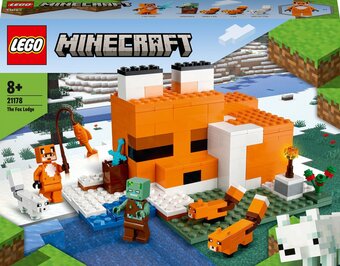Bol.com Lego minecraft de vossenhut - 21178 aanbieding