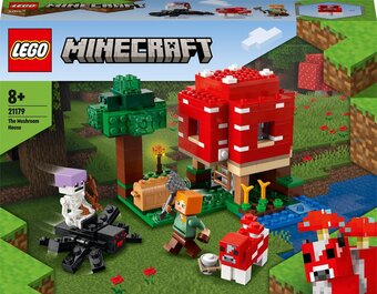Bol.com Lego minecraft het paddenstoelenhuis - 21179 aanbieding
