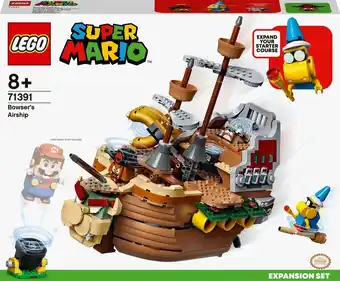 Bol.com Lego super mario uitbreidingsset: bowsers luchtschip - 71391 aanbieding