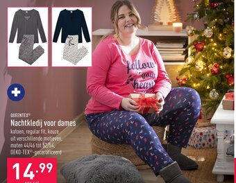 ALDI Queentex Nachtkledij voor Dames aanbieding