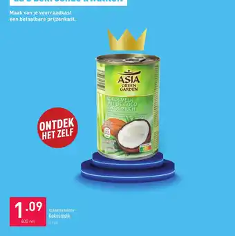 ALDI Asia Green Garden Kokosmelk 400ml aanbieding