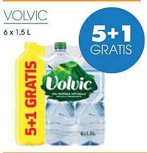 Prik en Tik Volvic aanbieding