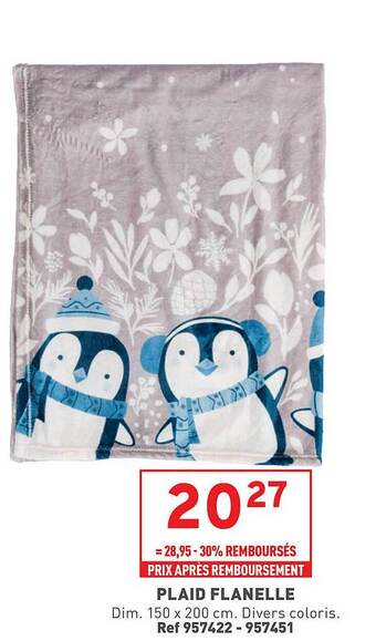 Trafic Plaid flanelle aanbieding