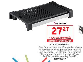 Trafic Plancha grill aanbieding
