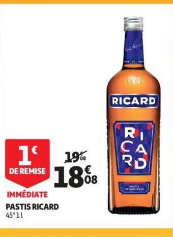 Auchan Pastis Ricard aanbieding
