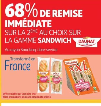 Daunat sandwich