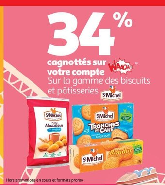 Auchan Michel biscuits et patisseries aanbieding