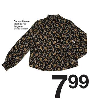 Zeeman Dames blouse aanbieding