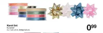 Zeeman Kerst lint aanbieding