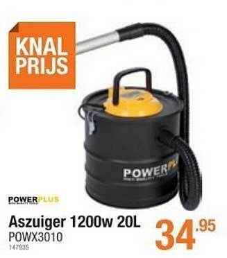 Cevo Powerplus aszuiger 1200w 20l aanbieding