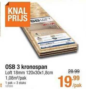 Cevo Osb 3 kronospan aanbieding