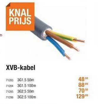 Cevo Xvb-kabel aanbieding