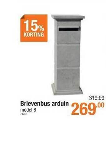 Cevo Brievenbus arduin aanbieding