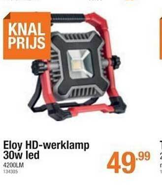 Cevo Eloy hd-werklamp 30w led aanbieding