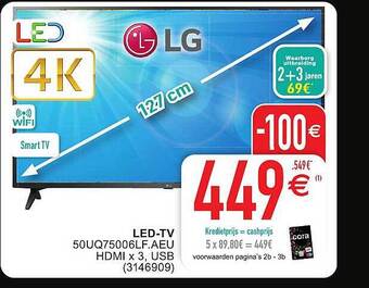 Cora Lg ledtv aanbieding