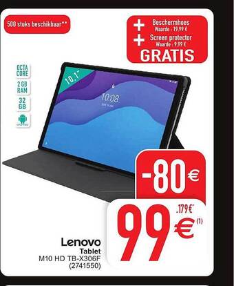 Cora Lenovo tablet aanbieding