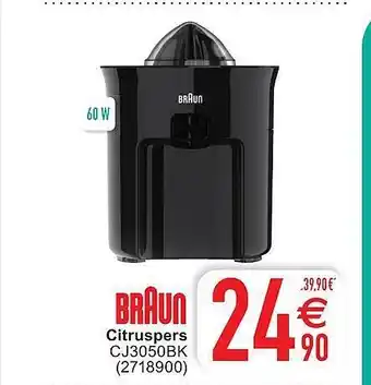 Cora Braun citruspers aanbieding