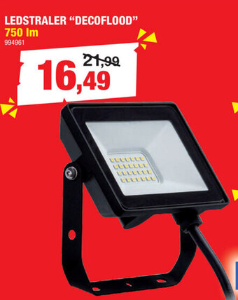 Hubo Philips Ledstraler Decoflood 750lm aanbieding