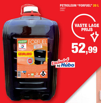Hubo Petroleum Forfuel 20L aanbieding