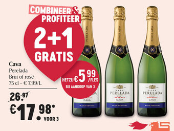 Delhaize Cava aanbieding